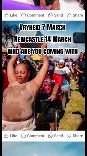 Vryheid & New Castle we are a few weeks away please share the poster about this event to everyone you know. The sales are worrisome but we are still positive that you will pull through. As we kick off the Mgowo season with you come out in numbers your support guarantees the success of this event. #viraltiktok #fyp #adultsfun #becomingKids #UnlimitedFun