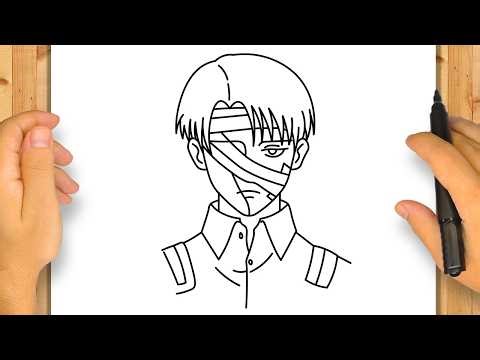 How to Draw Eren Yeager from Attack on Titan | Simple and Easy Step-by-Step Tutorial