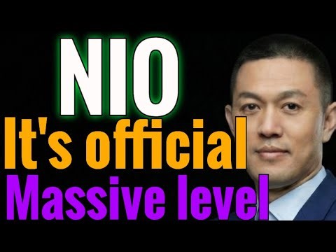 NIO it's official | Massive level- CEO