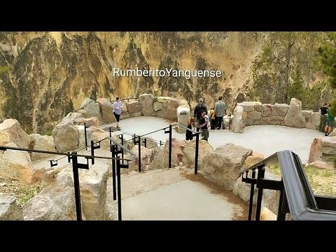 INSPIRATION POINT - PUNTO INSPIRACION - YELLOWSTONE - PIEDRA AMARILLA 50 WYOMING