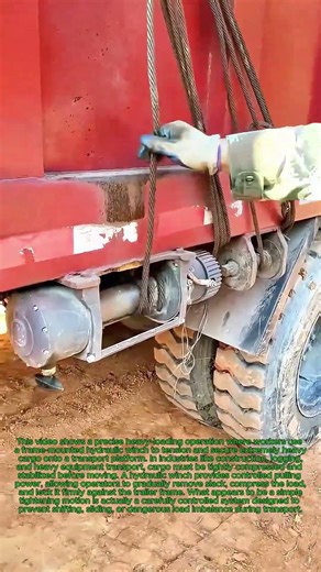 Crushing Tension for Ultimate Load Security Precision Loading Using a Frame-Mounted Winch for Cargo
