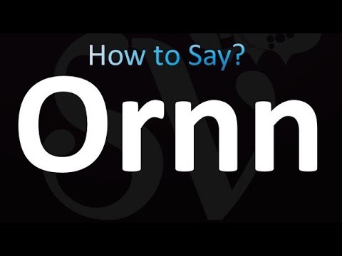 How to Pronounce Ornn (correctly!)