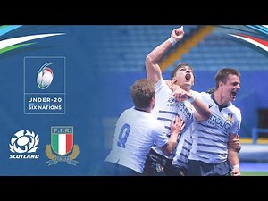 Scotland 3-43 Italy | Rampant Italy Run In Six Tries In Big Win | Highlights | Six Nations Under-20s