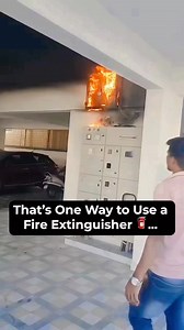 154K views · 674 reactions | Fire Extinguisher Use Of Pass Methods #fire #fireman #short | Indian Fire Fighters | Facebook