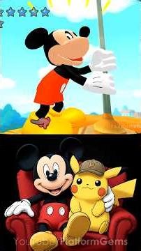 Mickey’s Clock Tower OOPSIE! 🐭⚙️ #Shorts #MickeyMouse