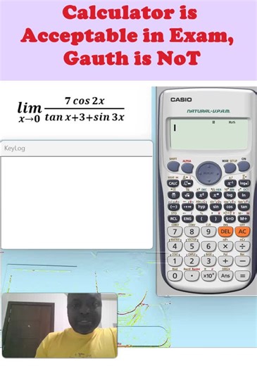 Cómo encontrar límites en trigonometría usando calculadora