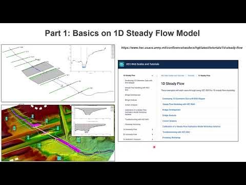 Part 1 - Basics on 1D Steady Flow Model