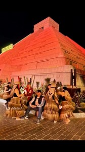 Maya peoples socialization with GEN- X vibes at BLVD. #AI #video #highlight #blvdworldriyadh #riyadhseason #weekend #trip #highlights #mexico #pyramid #ChichenItza | Rabindra Thapa