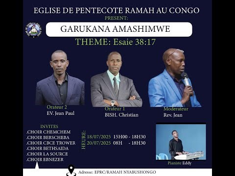 LIVE EPRC RAMA \\\\ MUHAWE IKAZE MUMATERANIRO YACYU YO KUCYUMWERU YO KURAMYA NO NGUHIMBAZA