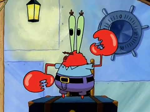 SpongeBob SquarePants Krab Borg Mr Krabs Dances The Electric Zoo