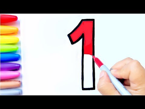 Learn Numbers 1 To 20 Learn Colors Drawing And Coloring For Kids | Happy Joy Art