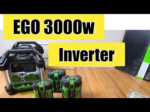 Part 1 EGO Nexus Power Station 3000 watt Portable Inverter