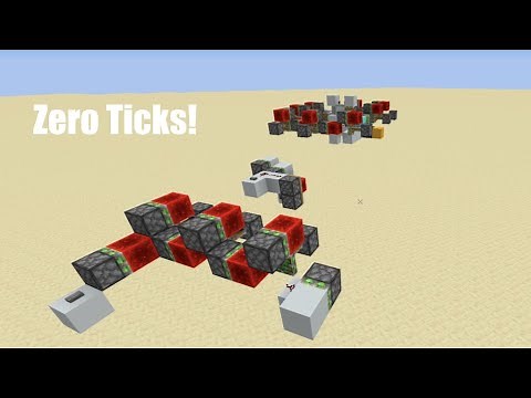 Zero Tick Basics Part 2/2 | Redstone Essentials #8