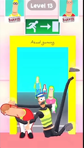 Security guard vs pro player!🚫👮😱🤣 No Entry | #shorts #funny #vfx #youtubeshorts