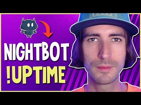 How to do !uptime command | Nightbot tv
