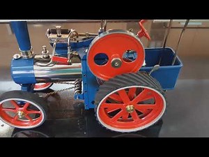 Wilesco D405 First Steaming