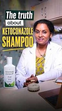 Ketoconazole Shampoo Explained in 30 Seconds 💯 #ytshorts #youtube #dandruff #haircare #homeremedies