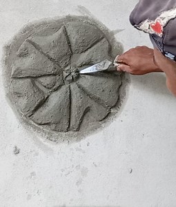 108K views · 518 reactions | How to make cement stone art on the wall | Andris Brick Art | Facebook