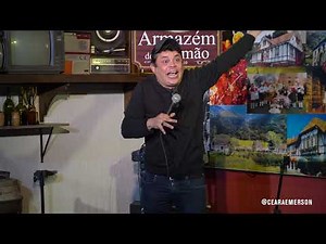 EMERSON CEARÁ - Deu ruim no avião