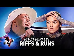 The SMOOTHEST RIFFS & RUNS in the Blind Auditions of The Voice 2024