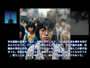 【名曲】【団塊世代】岡林信康「友よ」 1969年 #団塊世代 #学生運動