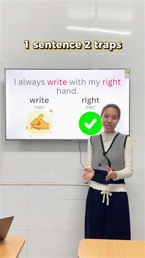 🤯 Let’s keep going with the “1 sentence 2 traps” series! #choaitv #practice #english #words #tips