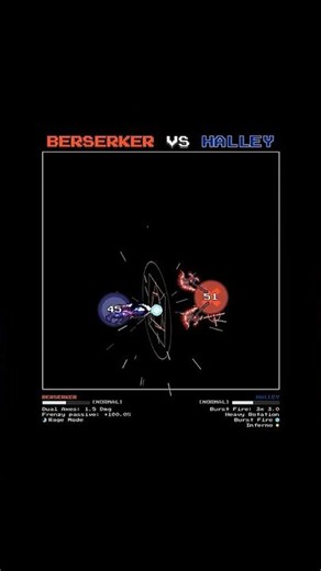 BERSERKER vs HALLEY