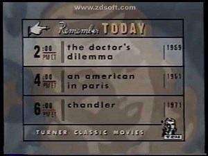 TCM Bumper | 1998 | Turner Classic Movies