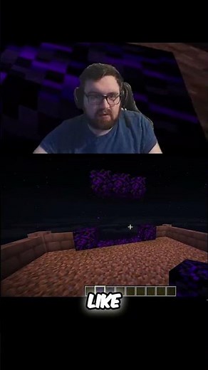 Minecraft Magic: Building Portals & Starry Nights in the Game #shorts