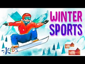 Types of Winter Sports   Quizzes! | Kids Academy - Videos For Kids
