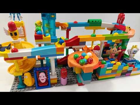 🔥 INSANE Steal a Brainrot Marble Run – Giant Funnel Trap & Crazy Speed Race!