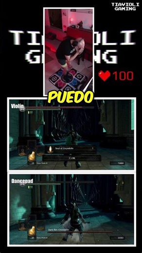 Bigmouth Squared | PLAYING DARK SOULS AT THE SAME TIME WITH A VIOLIN AND A DANCE PAD