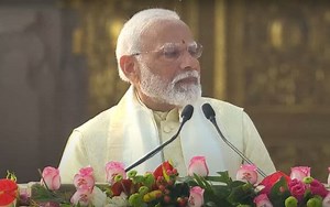 Ram Mandir will be a witness to the rise of a magnificent India: PM Modi