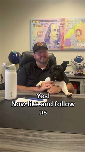 Yes, we're embarrassed. Now like and follow.