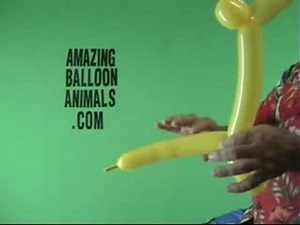 Balloon Animals: Twisting the Giraffe