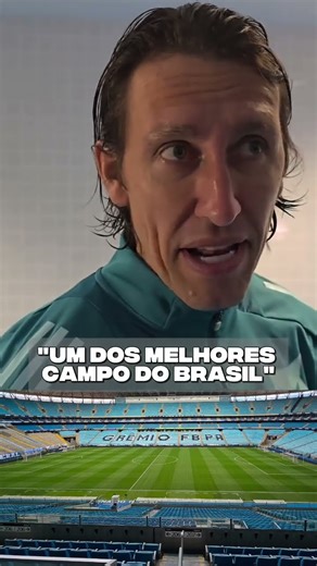 CÁSSIO FALOU SOBRE O GRAMADO DA ARENA DO GRÊMIO ELOGIANDO COMO UM DOS MELHORES GRAMADOS DO BRASIL