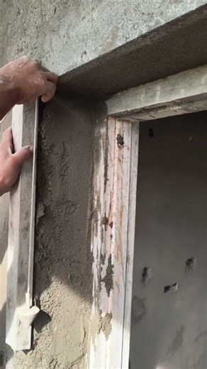 The correct way to make a window edge in squares...