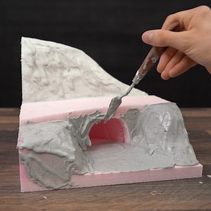 Mountain Model Making With River | DIY & Crafts