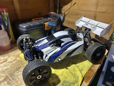 Turnigy Rumble 1/8 RC Nitro Buggy with SH 21 Nitro Engine - Good Condition | eBay UK