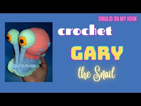 Crochet Gary the Snail