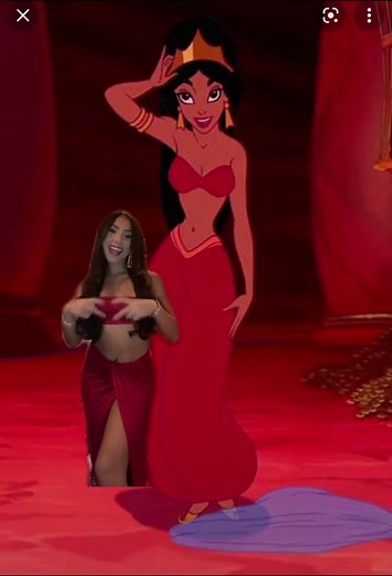 Red Princess Jasmine Costume Ideas for Halloween Cosplay