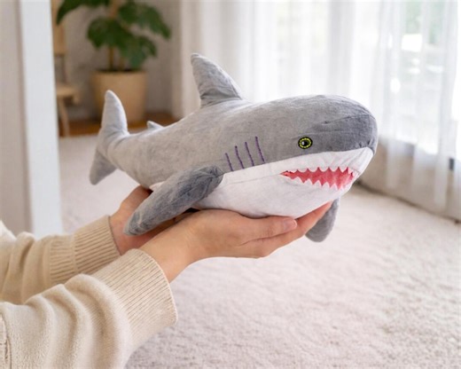Shark Stitching Pattern - Shark Sewing Pattern, Plush Pattern, Shark Plush, Shark Toy, Plushie Pattern, Shark Plushie, Sewing for Beginners - Etsy