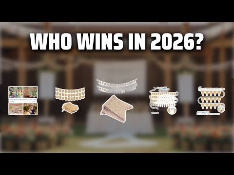 The Top 5 Best Burlap Banner in 2026 - Must Watch Before Buying!
