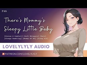 [ASMR] There's Mommy's Sleepy Little Baby 🌙 [Wholesome Whispered Comfort] [Praise] [Rambling] [Rain]