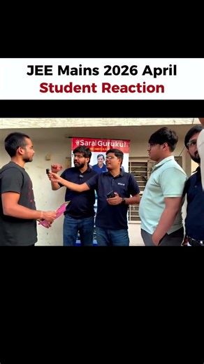 Harsh Reality of JEE Mains 2026 Exam 8 April 😱 #shorts #esaral #jeemains #jee2026