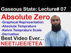 Class 11 chap 04 || Absolute zero and its graphical explanation || Gases || Federal/kpk/punjab board