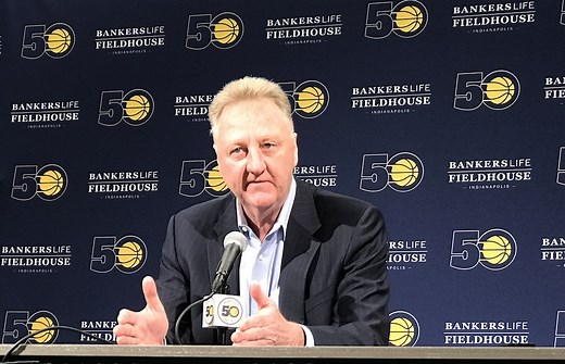 Larry Bird not at All-Star weekend as the NBA celebrates its 75th anniversary
