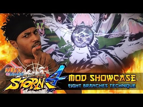 Eight Branches Technique Orochimaru!! Naruto Shippuden Ultimate Ninja Storm 4 Mods w/ ShinoBeenTrill