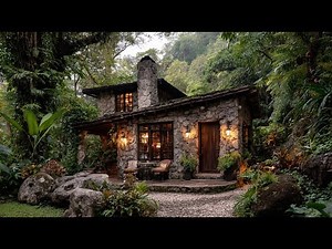 Rustic Stone House Aesthetic – Gorgeous Forest Getaway