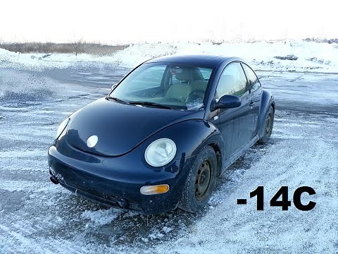 Cold start 2003 VW Beetle 1.9TDI -14C